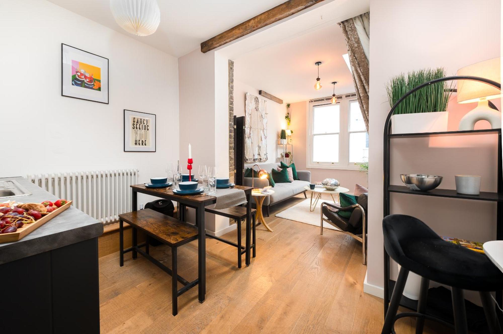 1Br Stylish Flat By Hostarahomes, Near Liverpool Street, Prime London Location, Sleeps Up To 4 מראה חיצוני תמונה